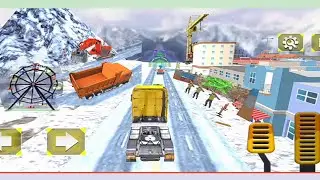 Grand Snow Games Excavator Simulator ll Games Play Truck, Bus, JCB Driving 2023