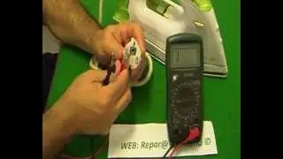 COMO COMPROBAR UNA PLANCHA ELECTRICA MEDIDAS DE DERIVACION Y RESISTENCIA