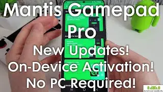 Новое обновление Mantis Gamepad Pro — простая активация на телефоне!