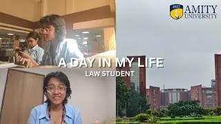 A DAY in the Life of a LAW STUDENT  Amity Law School Edition