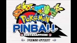 Pokemon Pinball Ruby & Sapphire: Intro Bug/Glitch