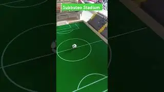 Centro sportivo in miniatura #subbuteo #stadium #bricolage #giochi