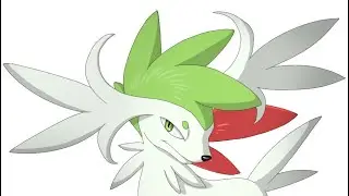 Shaymin (sky) speedpaint