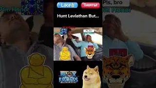 Hunt Leviathan But... #bloxfruits #memebloxfruits #seabeast  #leviathan