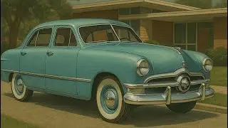 Back to 1950: Ford&rsquo;s V8 Family Sedan Turns Heads Today! @ford #ford #shoeboxford #1950s