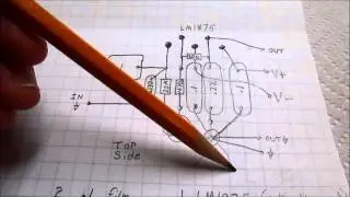 Сборка моноблочного аудиоусилителя LM1875