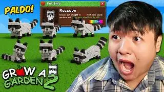 Grow a Garden 2 - PALDO FULL TEAM RACCOON SUPER PET NAKUHA KO NA!
