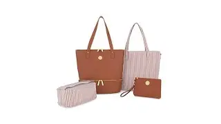 JOY Smart   Chic Leather Handbag Set