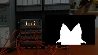 Bad Apple!! but on a Phoenix Contact AXL F DO32/1 1F