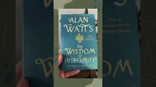 #alanwatts  #BookSummary #SelfHelpBooks #BookInsights #LiveInTheNow #WisdomOfInsecurity #bookishi