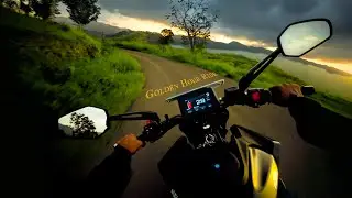Golden hour ride of ktm