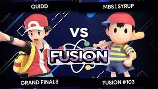 Fusion #103 - Quidd (Pokemon Trainer) vs Syrup (Ness) - Grand Finals
