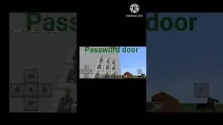 @password door# minecraft #  #gameplay #Sk boss gaming