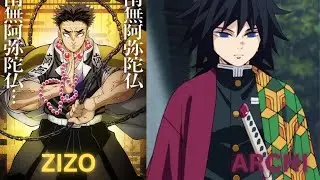 Zizo(Gyomei) VS Archi(Giyuu)