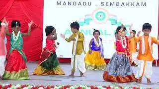 Telugu Song Dance Performance | Kidzee Preschool Sembakkam Chennai | Nursery|Annual Day Celebrations