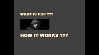 HOW HACKERS COMMUNICATE WITH PGP??????