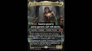 I kinda vibe with this one. #mtg #random #edh #golgari #deckbuilding