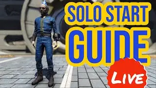 New Player SOLO GUIDE / Walkthrough Part 2 - Fallout 76 Live Stream.