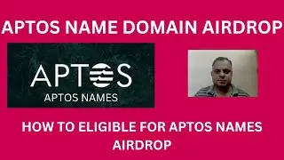 APTOS NAMES AIRDROP SOON ! how to eligible for airdrop ?  #aptosnames #aptdomain #aptos