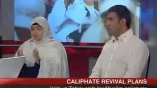Dr Nazreen (Hizb ut Tahrir) & Zulfi Bukhari (MPACUK) debate the Islamic Caliphate on BBC News 24