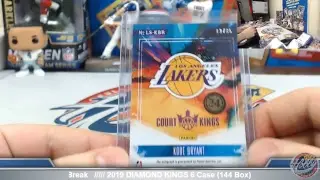 CASES #1-5 2018-19 COURT KINGS 10 Case (160 Box) PLAYER Break eBay 4/10/19
