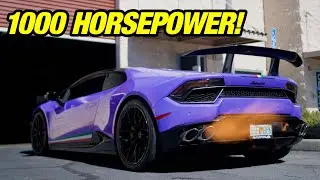 Twin Turbo Huracan выходит на улицы! + G80 Dragy Hits