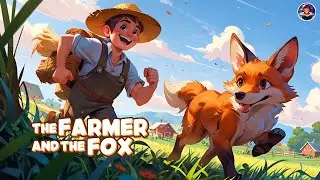 The Farmer and the Fox: A Battle of Wits | Narrated Fable for Kids