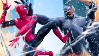 Fortnite Roleplay VENOM vs SPIDER-MAN?! (WHO WINS?) (A Fortnite Short Film) Fortnite Season 8