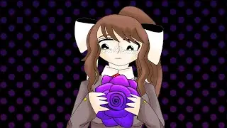 Drawing sprites of Monika for DDLH while listening to synthwave