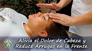 MASAJE FACIAL RELAJANTE con MÚSICA para DORMIR 🎵😴 (FUNCIONA!)