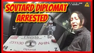 Florida Sovtard Thought She Had Diplomatic Immunity. WRONG!