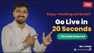 Stop Copy-Pasting Ad Code! WordPress GAM Plugin Demo | NoAdCode