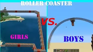 How Girls Play Minecraft vs. Boys