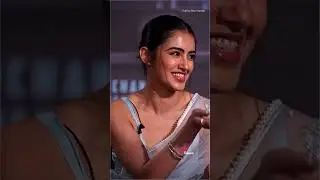 Malvika Sharma cute expressions at #bhimaa movie interview