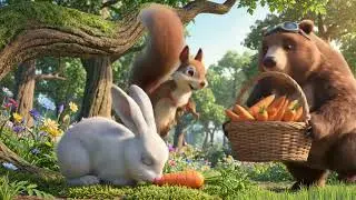 🐰🦊 Friends Help Each Other | Kids Moral Story | Fun Animation for Children