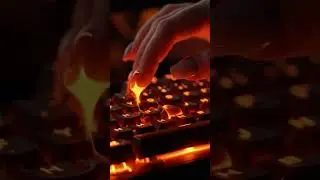 Satisfying Keyboards | Lava Keyboard ASMR🌋⌨️ #asmr #satisfying #asmrsounds #keyboard