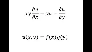 How to solve Partial Differential Equations via Separation of solutions and variables