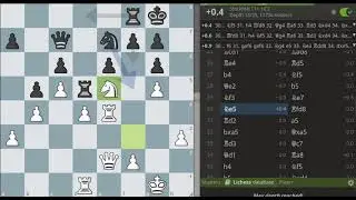 Paul Morphy vs Anatoly Karpov (Time trouble make fools of us all)