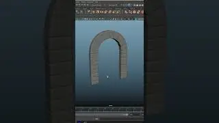 Создайте 3D-модель арки в Maya &mdash; самый простой и умный способ! #3dmodeling #maya3d #mayatutorial ...