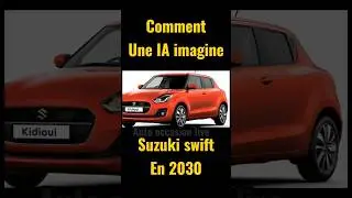 une IA imagine Suzuki Swift en 2030?