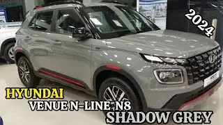 Hyundai Venue N-Line N8 DCT 2024 Review | Shadow Grey | Performance, Features, and More!