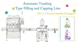 Automatic Tracking Type Filling and Capping Line