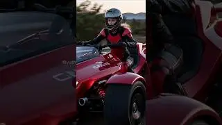 Insane  3-Wheeled Superbike on the Open Road! 🚀 #shorts #shortvideo #motor #3wheeler  #animation