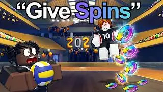 I Ran Into the MOST INSANE Hacker in Volleyball Legends&hellip;
