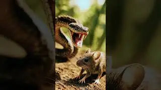 Raw Nature: Viper on the Hunt 🐍 #ai
