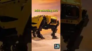 Mould King Robot Dog | App & Remote Controlled STEM Building Kit #shorts #robotdog #buildingblocks