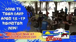 Teen Camp Summer Camp Programs at Camp Kulaqua