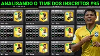 DLS 25 | Analisando o Time dos Inscritos #95 ( Ele tem o Thiago Silva Lendário )