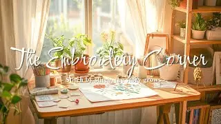 Inner Peace &  Relieves stress, Depression🌿 Freestyle Slow Stitching & Knitting | Calm Mind & Body