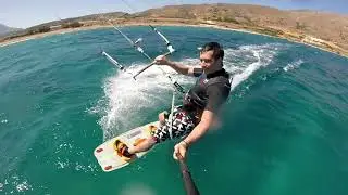 Crete kissamos 2017 kitesurfing